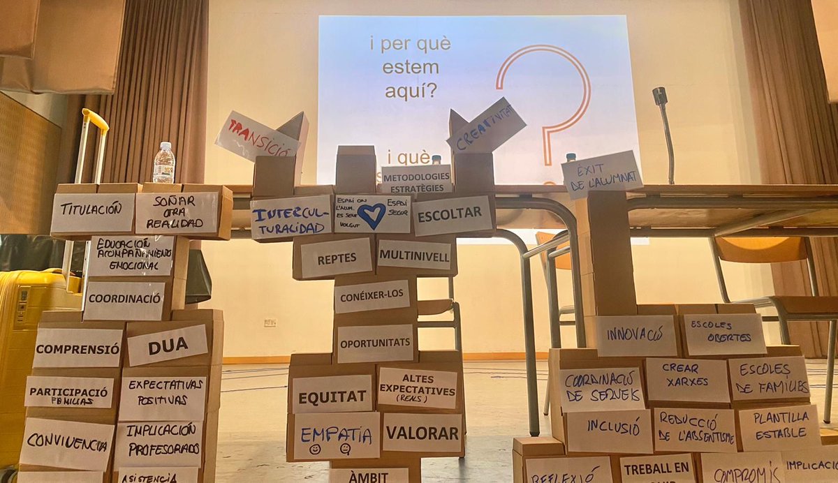 CEFIREambitINC's tweet photo. 👉 Seguim amb la segona sessió de les Jornades 
“Teixint xarxes de lideratge educatiu en els centres singulars”, organitzades pel Cefire específic d’educació inclusiva. 

Hui comencem amb la ponència de Xavier López @xlopez80 ➡️"Lideratge transformador en centres singulars"⬅️ https://t.co/sZ7wHqa9oD