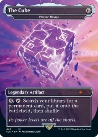 Planar Bridge |6| Legendary Artifact. 8, T: Search your library for a  permanent card, put it onto the battlefield, then shuffle.  https://t.co/PSgW27wdhF #MTG