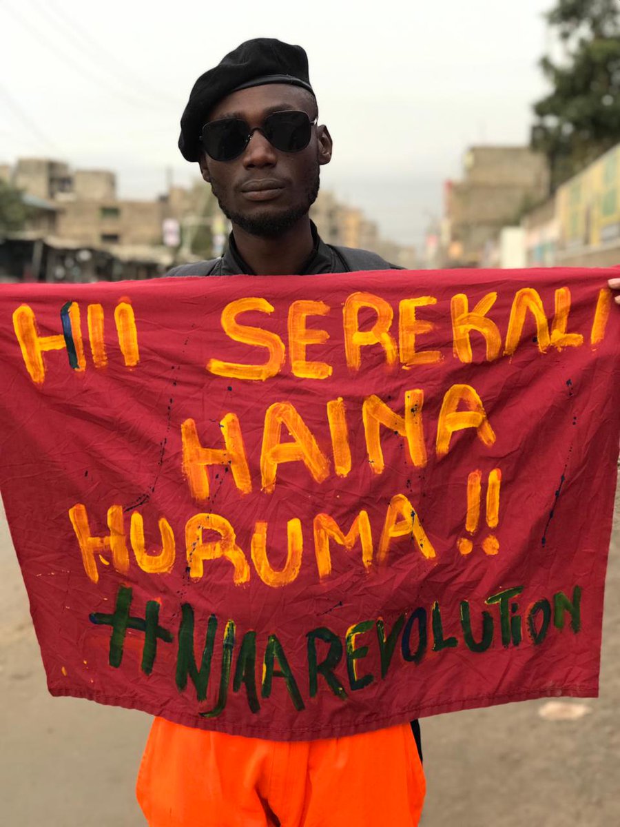 M_henga_001's tweet photo. we're ordering @KeTreasury and @PeterMunya to  #LowerFoodPrices we cant live in a country where we can't afford our basic needs more so Food yet our constitution gives mandate on article 43 @TKJIC1960 @UhaiWetu @blvckmkadinali @43Social #NJAARevolution #SabaSabaMarchForOurLives https://t.co/0srhb84Ky6
