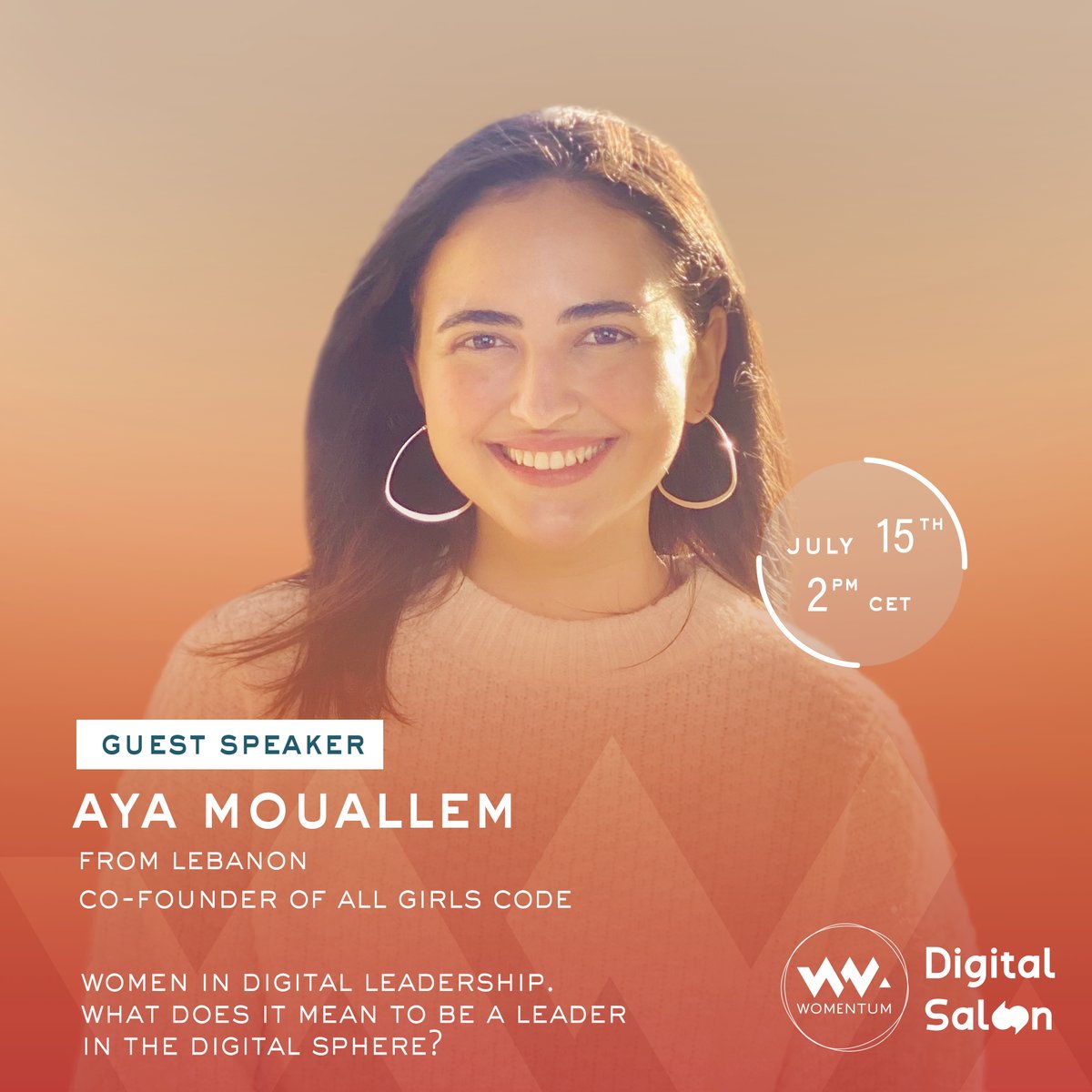 leed_initiative's tweet photo. Our second guest speaker is @ayamouallem17. Aya is a Lebanese engineer and co-founder of @AllGirlsCode2
Stay tuned to hear her intervention on Friday, July 15th at 2 pm CET
Through our Facebook event!
https://t.co/bUj8IHb4zG
#LEED #SDG5 #SDG16 #SDG17 #WomenInSTEM #Digitialization https://t.co/1b6VstJBgB