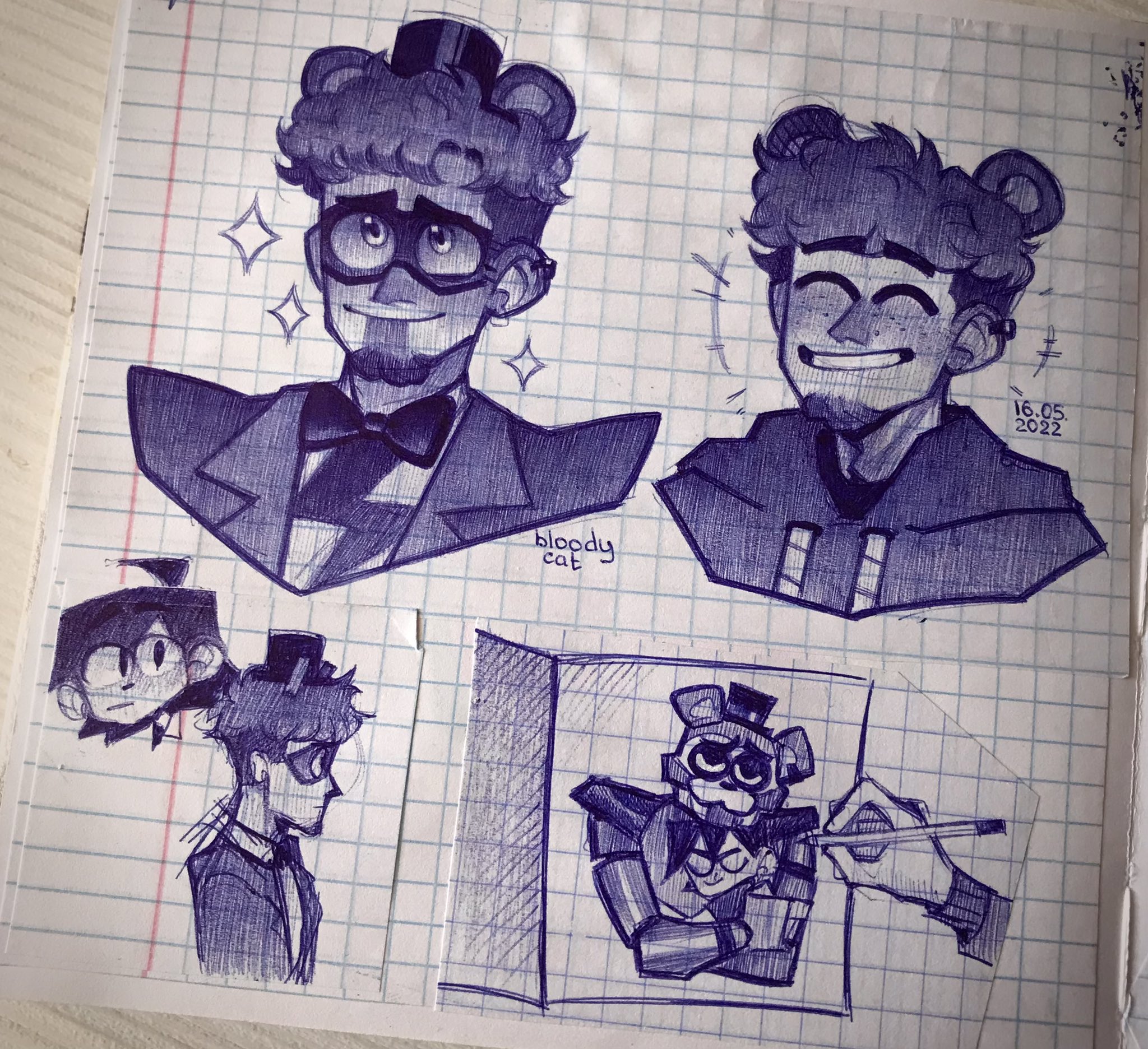 Bloody cat on Twitter: "Я кстати уже до конца дооформила страницы в