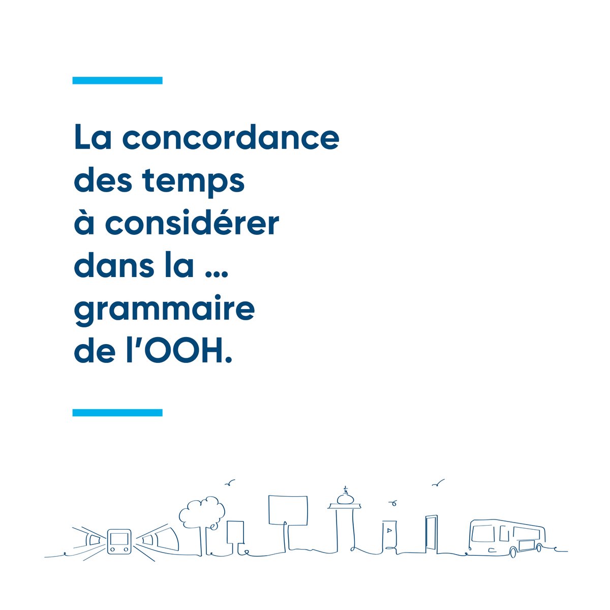 12/13
✔Veiller à caler les ventes observées aux contacts publicitaires, sans créer une rupture d’homogénéité et des erreurs d’analyse?
🎬<a href="/Zysla/">阿莱克西亚</a> donne ici la bonne concordance des temps à considérer dans la grammaire de la #CommunicationExterieure #UPE #MMM #Efficacité #OOH #DOOH