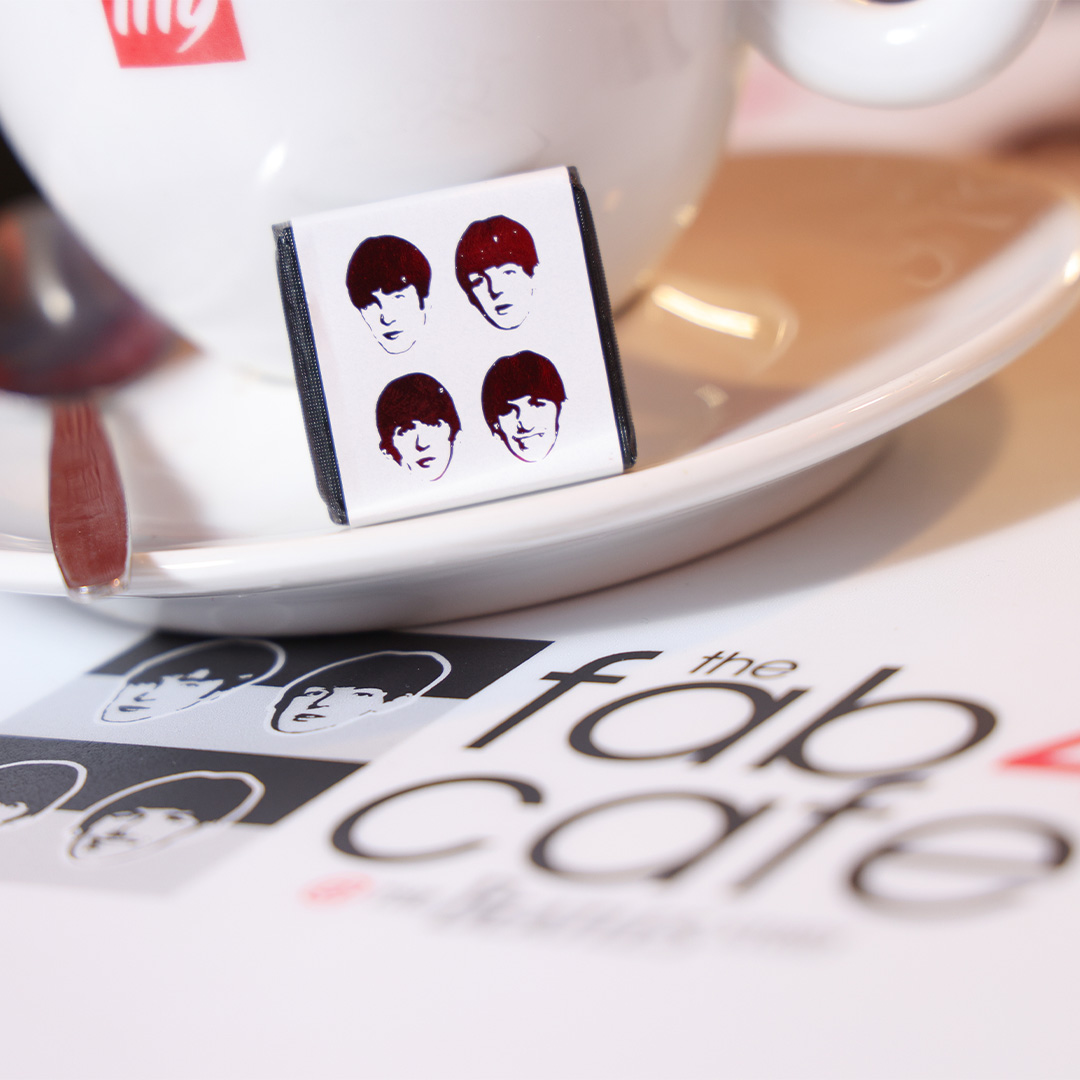 Happy #WorldChocolateDay 🍫 Get your free Beatles chocolate with any hot drink at The Fab4 Cafes, Liverpool @beatlesstory