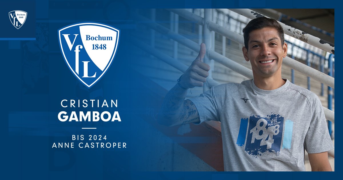 Wir lieben ihn einfach so sehr!😍 <a href="/Cris_GamboaCR/">Cristian Gamboa</a> hat seinen Vertrag anne Castroper bis 2024 verlängert!🙌

👉 bit.ly/Gambo2024

#Gambo2024 #meinVfL