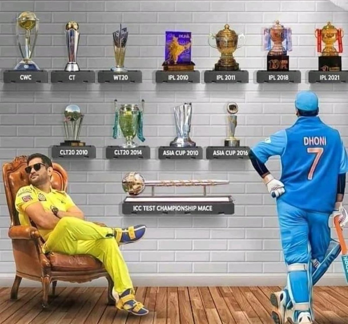 'Happy Birthday Legend' 
MS Dhoni is an idol for everyone! Wishing you a very happy birthday MS 😄

#MASSIVERESPECT
#HappyBirthdayDhoni