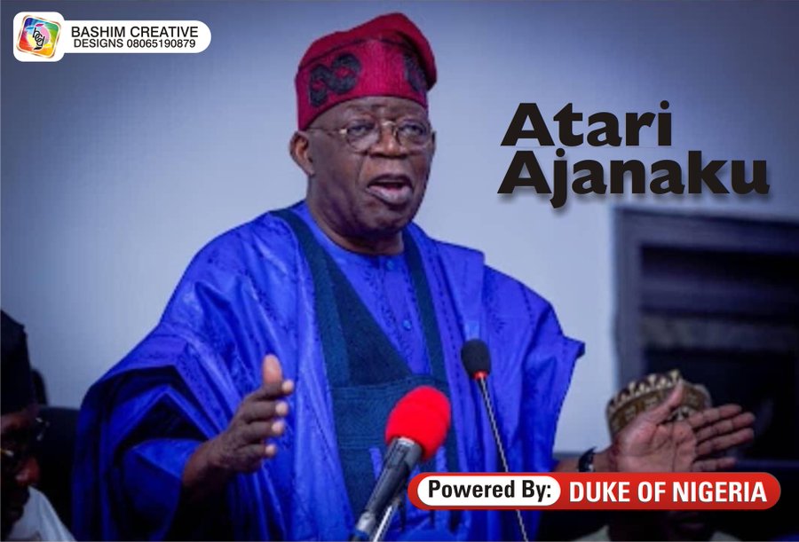 If you are for Tinubu, may you never lack good thing!

Amen 🙏