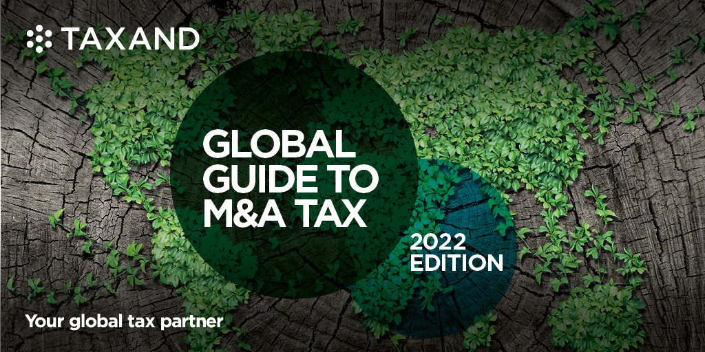 Taxand's tweet photo. We are delighted to present the latest edition of our Global M&A Tax Guide, designed to inform you about local tax rules and developments relating to mergers and acquisitions.
Read the full report here https://t.co/9VIJPld2RS
#taxand #taxguide #taxreport https://t.co/s0bc7sIOe5
