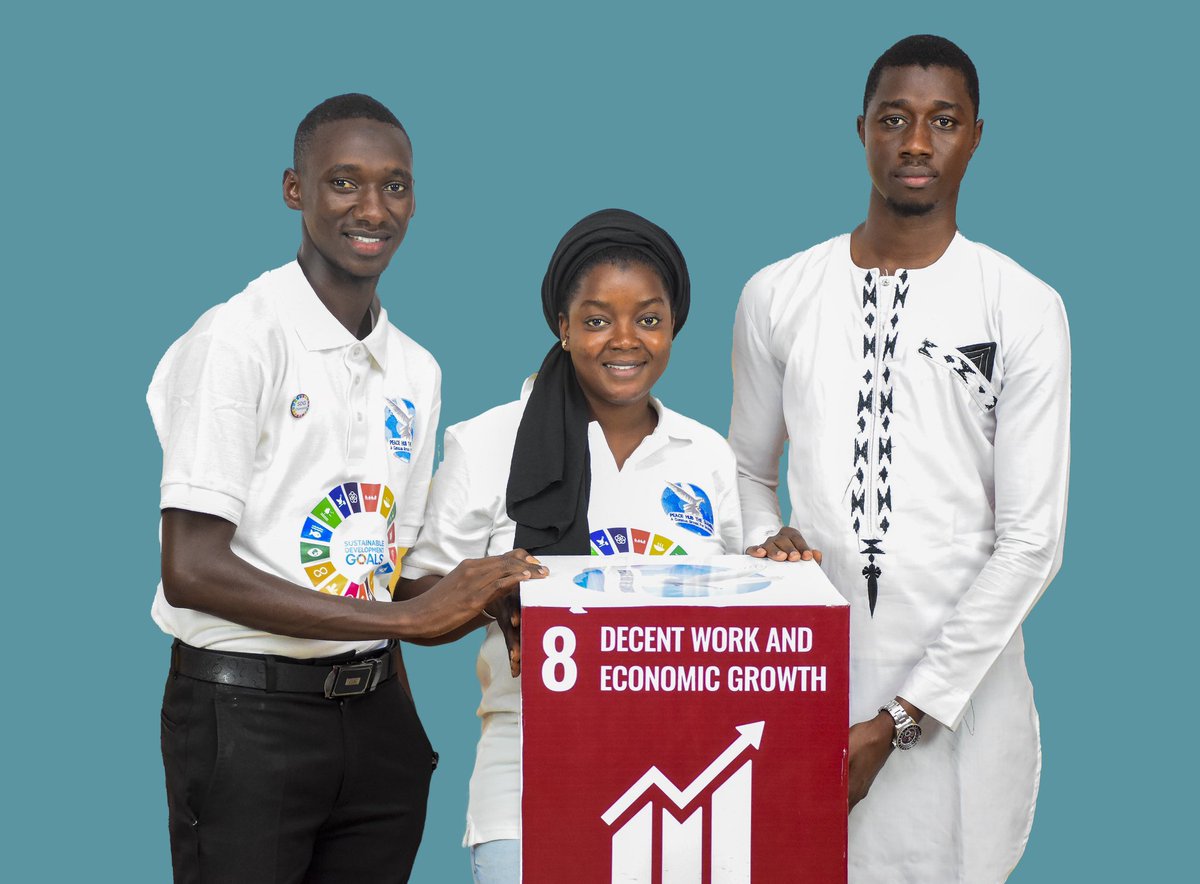 With high unemployment rate especially among youth folks, Team @UniOfGambia, exploring potentials of #SDG 8️⃣ & 9️⃣, aims at promoting sustainable, productive employment as well as industrialization & innovation for accelerated & steady economic growth.

#SDGChampion #GMBYouth4SDGs