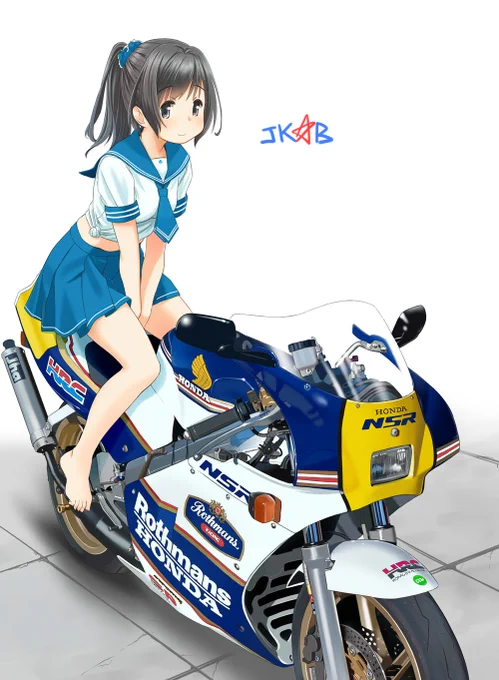 #ポニーテールの日 
久々にまるよさんのNSR見た気がするんで久々にまるよさんのNSR 