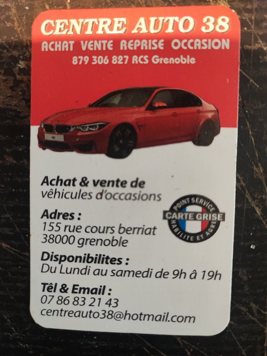 MathiotFrederic's tweet image. N'achetez pas de voiture chez ce mec il vous vend des voitures soit disant avec aucun problème car il dit avoir tout changer il vous fait même une déclaration de travaux il vous la garantie 3 mois mais tout ça c'est bidon. Il ne répond même plus quand vous l'appelez !!!!