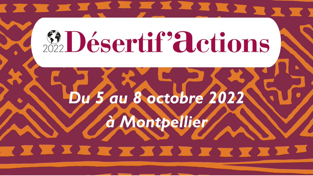 Les inscriptions au sommet <a href="/DesertifActions/">Désertif'actions</a> sont ouvertes 📣🌍🌱
👉 desertif-actions.org/inscription
#agroécologie #désertification #Montpellier