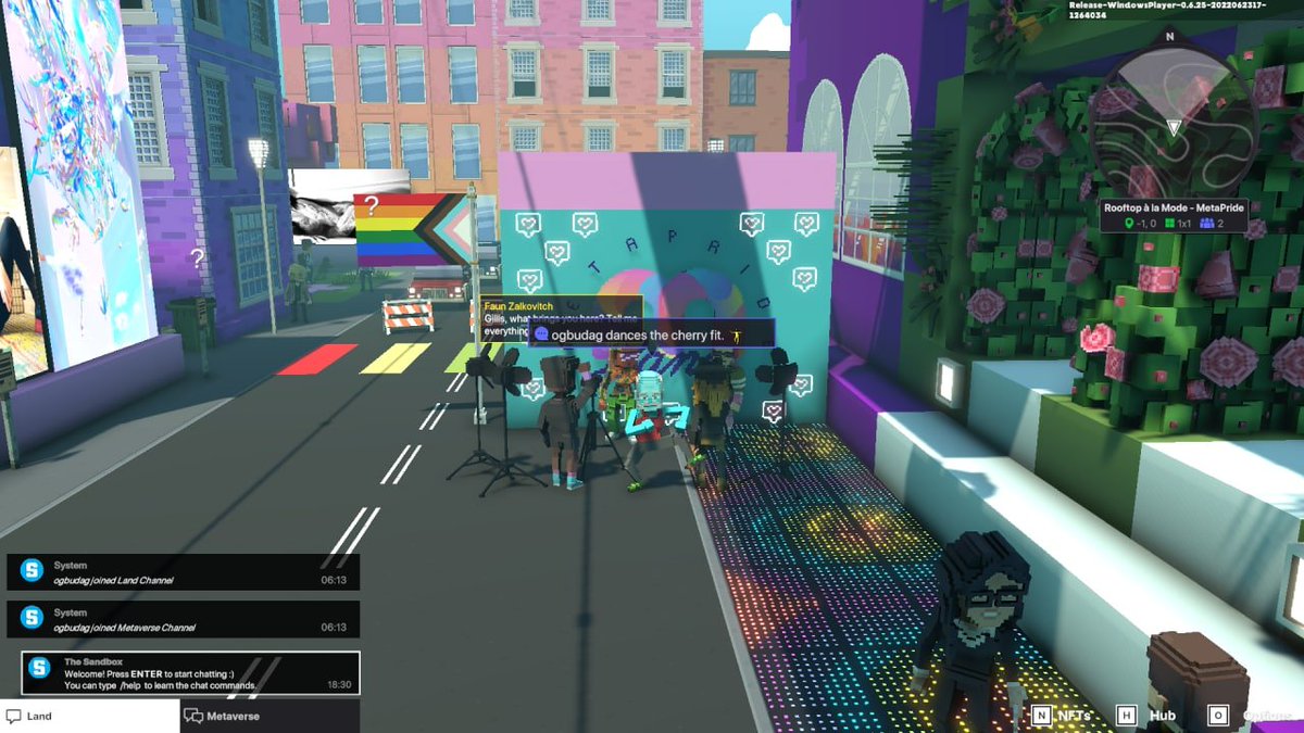 DanielP85341020's tweet photo. @TheSandboxGame @METAPRIDELAND I just participated in the #BelongingWeek contest for a chance to win a Progress Flag NFT! Check out my screenshot below!
👇 https://t.co/zaDJxF3xkv