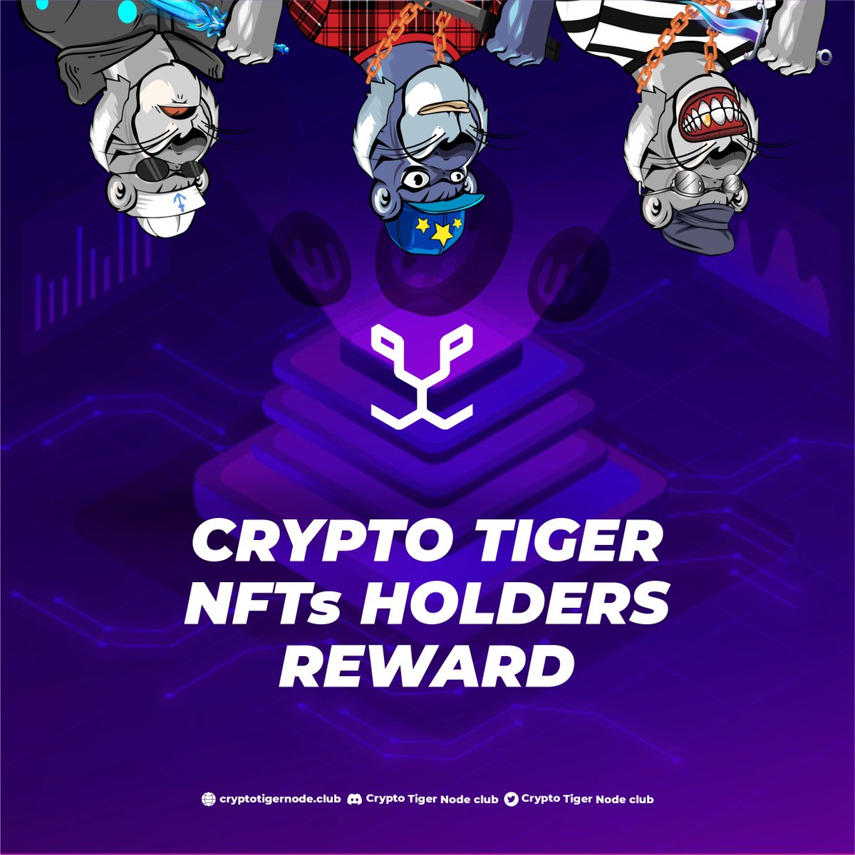 official_ctnc's tweet photo. Tiger NFTs are the tools that will allow holders to generate high-yield daily rewards while reinforcing the sustainable growth of the token.
#CTNC # NFT # CARAMEL https://t.co/c40y1hqUxz