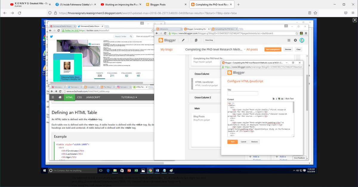 fahmeenaodetta's tweet image. Using HTML for Blog fahmeenaodetta.wordpress.com/2022/07/07/usi… 
#HTMLTables #css #w3schools #fahmeenaodetta