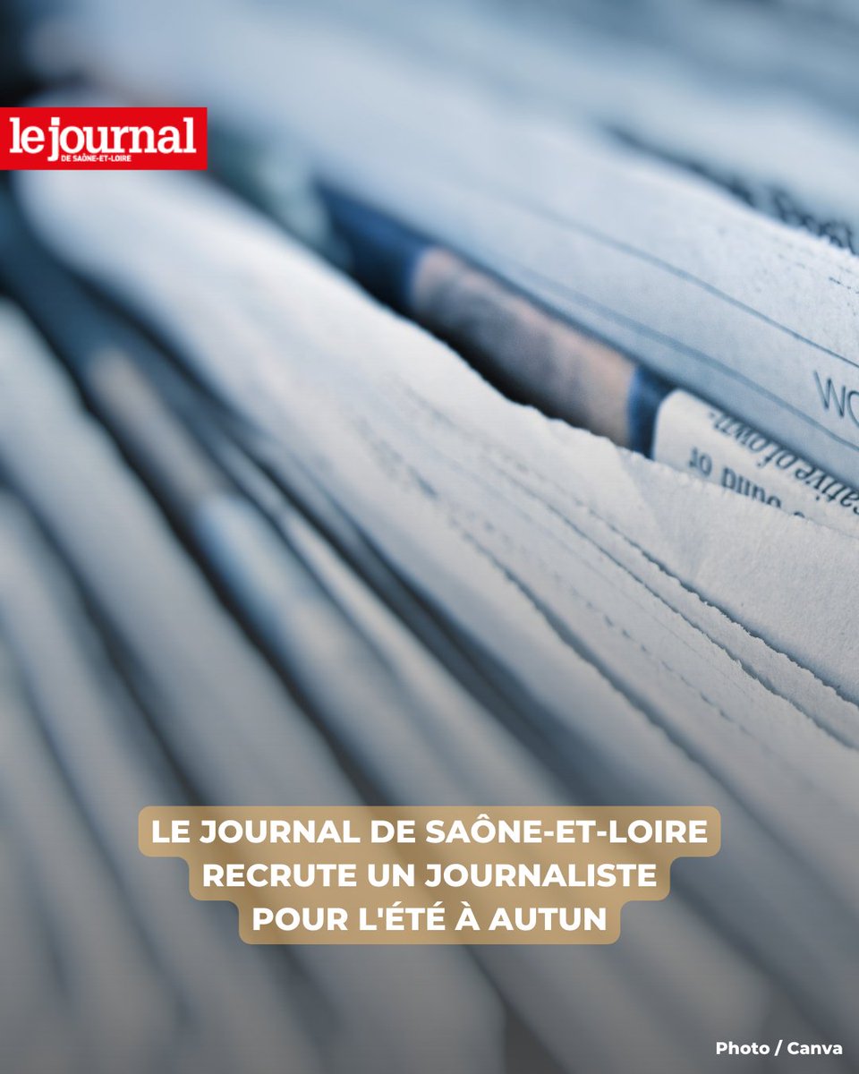 🚨 RECRUTEMENT 🚨 

📣📣 Le JSL recherche pour son agence d’Autun, un journaliste pour l’été 📣📣

Pour candidater, merci d'adresser votre CV et lettre de motivation à frederic.bouvier@ebmedia.fr 📮

#Recrutement #Emploi #journaliste #job #CDD