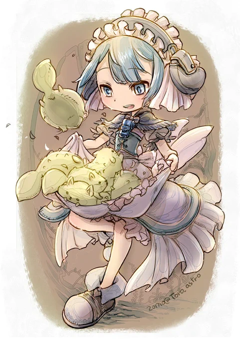 二期を㊗️して、一期のころ描いた
おきにいりFanArt置いときます🐰👓🍗
#miabyss #メイドインアビス 