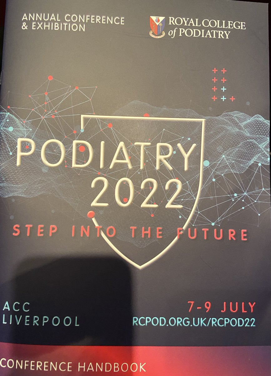 PodiatryBridge's tweet photo. Delighted to be back in #Liverpool for the Royal College of Podiatry conference 
#RCPOD22 ⁦@RoyColPod⁩ https://t.co/EQoKFhLi5i