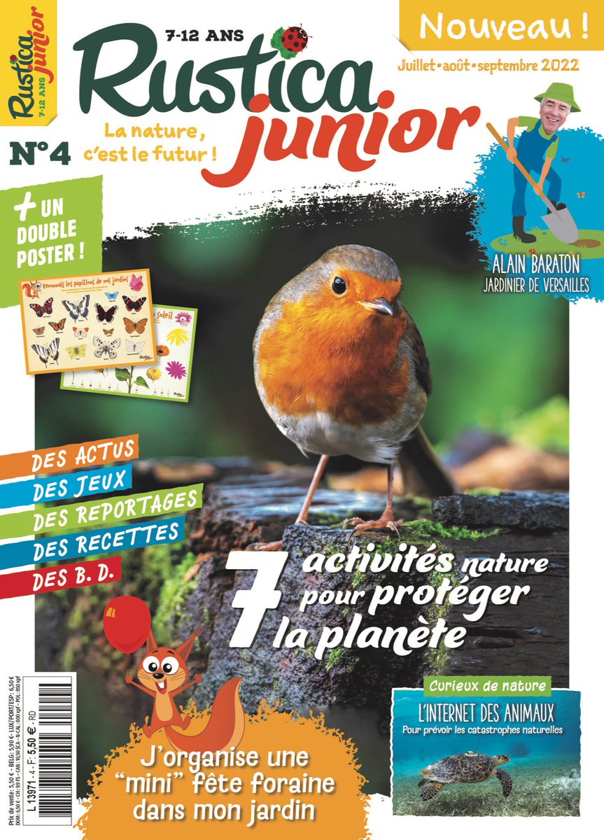 RusticaJunior's tweet photo. Rustica Junior numéro 4 est en kiosque, vous nous avez trouvé ? https://t.co/M4W0NXubsB