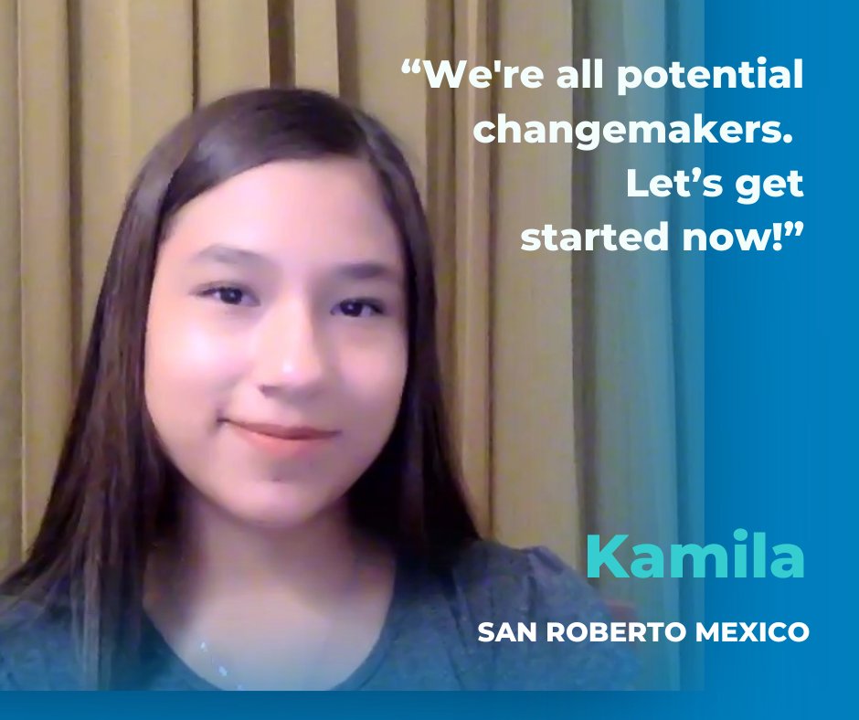 NAEducation's tweet image. Congrats to Kamila, a @sanrobertoedumx student, who represented the youth voice at this year's @UNICEF High-Level Political Forum by giving a remarkable speech yesterday.
Amazing work, Kamila!
hlpf.un.org/2022
#NordAngliaEducation #CreateYourFuture