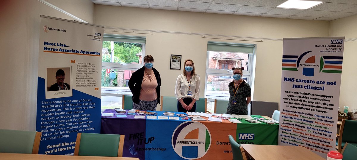 Come and visit The Learning Matters Roadshow at Blandford Community Hospital in the dining hall until 2pm!

We have lots of information on Learning and Development opportunities. 

<a href="/DhcLearning/">DHC NHS Learning & Development Service</a>
<a href="/DorsetHealth/">Dorset HealthCare</a>
📸 by Terry Sherman - Clinical Equiptment Maintenance Support Officer 😄
