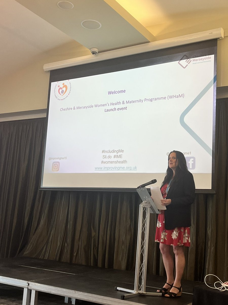 myobstetrician's tweet photo. #ImprovingMe #IME #womenshealth @Improvingme1 @cath_mcclenn introducing the Women’s health partnership in Cheshire and Merseyside https://t.co/tJR5H2ru18