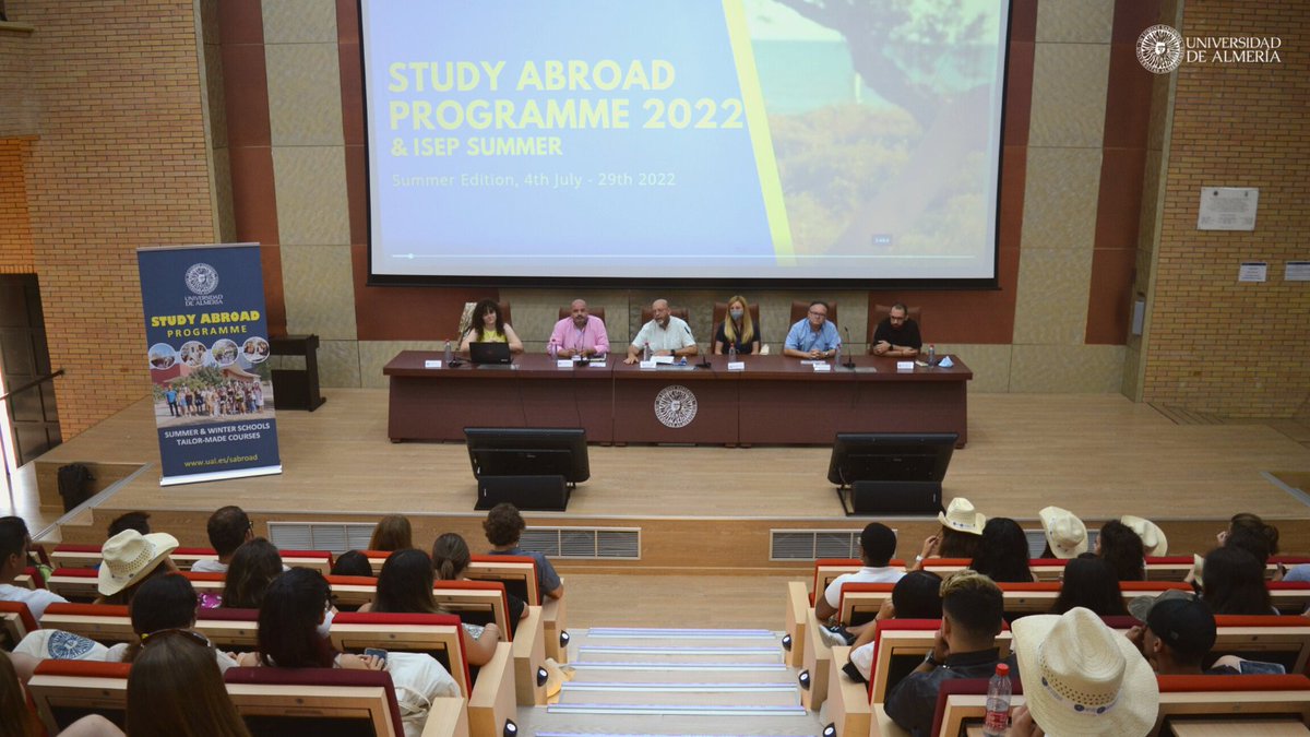 studyabroadual's tweet photo. 🇺🇸The new edition of the @ualmeria #StudyAbroad Summer Program oficially started on July, 4th!! More than 200 international students eager to learn and have a great experience over the summer chose our university and our #summerschool! 😍🎊
#studyabroadual #soyUAL #summercourses https://t.co/OPSFBcyg9d