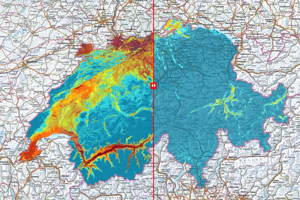 [DE] Die 🌳 verfügen über immer weniger 💧. Karten des <a href="/bafuCH/">BAFU - OFEV - UFAM - FOEN</a> zeigen die Veränderung der Wasserverfügbarkeit für Pflanzen zwischen 1981 und 2018 auf:
➡️s.geo.admin.ch/99034f0080
#datasetoftheweek #Trockenheit #Klimawandel