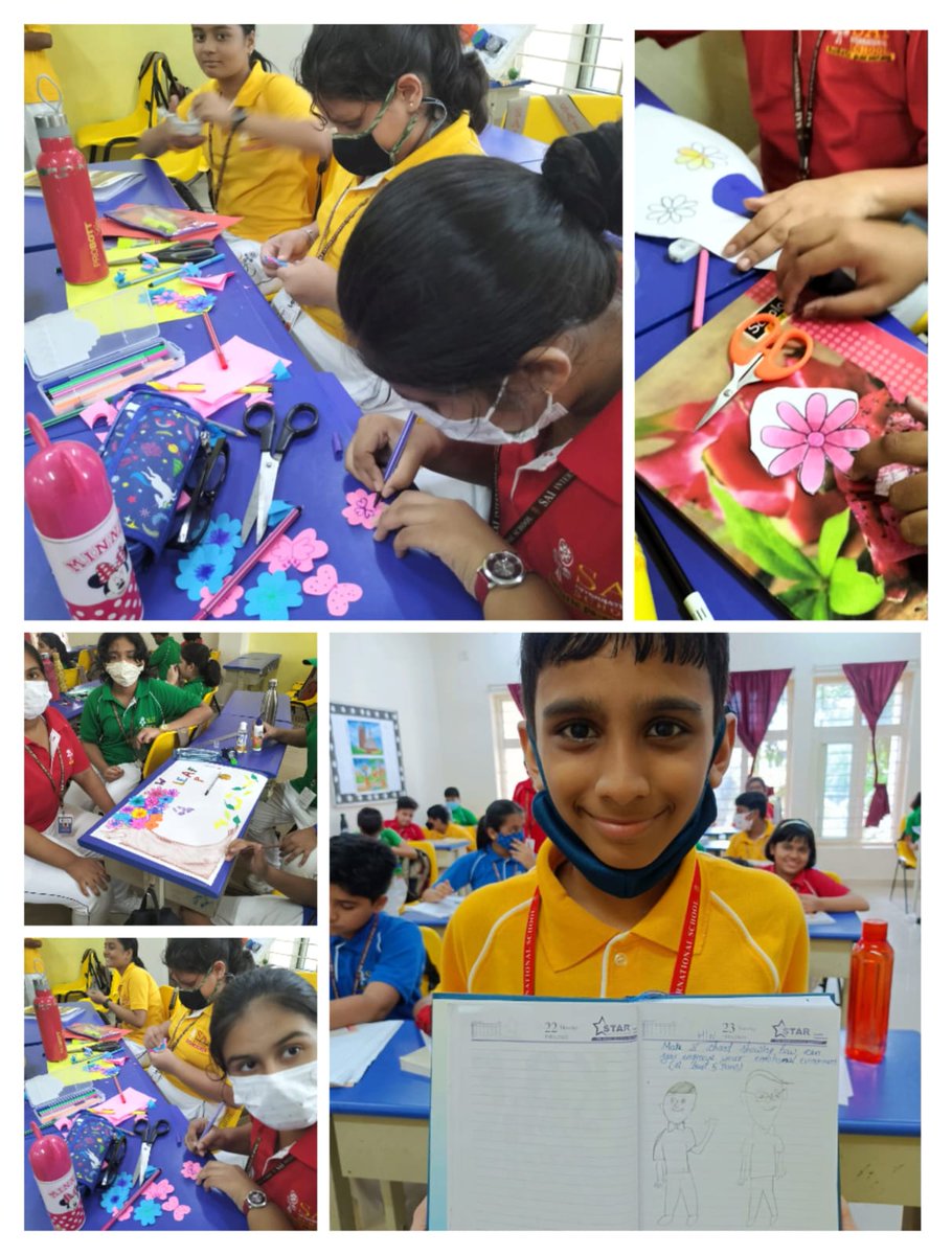 SAI_Edu_In's tweet photo. In today's session for 'The Leader in Me' for Classes VI-VIII, SAIoneers were introduced to Emotional Environment & Emotional Bank Account. They demonstrated ' Life Inside Out' , contemplated 'Private Victory' & 'Public Victory'
#LeaderInMe
#SevenHabits
#LifeInsideOut https://t.co/DNrn2Dczj0