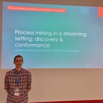 Photo by Process Mining Summer School (@PrMiningSchool)