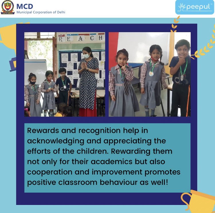 MCDAmarColony's tweet photo. Our young KG Learners we’re recognised today for their exemplary behaviour and performance! https://t.co/ZWLWPv2Z1R