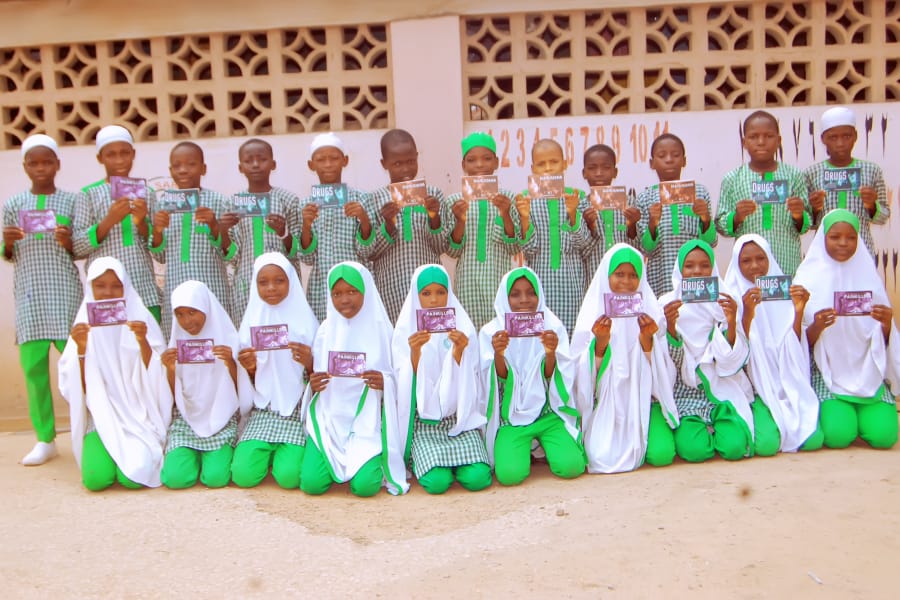 GuidedMinds21's tweet photo. Sensitization program for PUPILS of Nurul Islam Kuta road Minna. By Guided Minds Initiative GMi and NDLEA Niger state Command
#CareInCrises #GMi #PADA #TABS #WDD2022 #NoToStigma #Press #WADA #SaveOurYoungerGeneration  #SayNoToDrugTrafficking #SayNoToDrugAbuse #StaySafeDontStartIt https://t.co/Dx7qVfmEu1