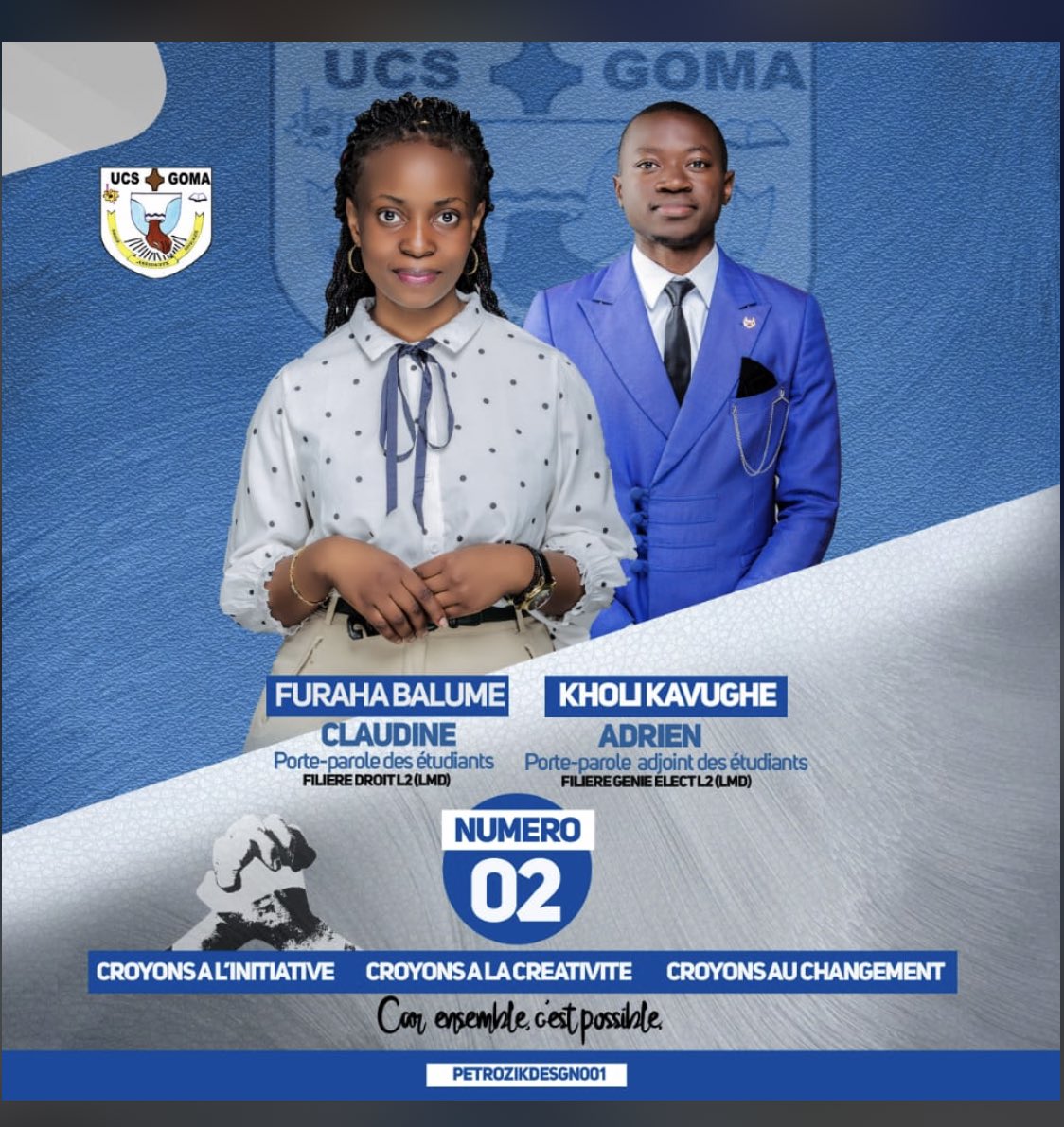 UCS_Goma's tweet photo. Deux femmes, deux visions, deux personnes, une institution.
#ElectionsPP
@UCS_Goma 
@PaeRdcongo @BeniteAsifiwe @Amina_Murh @LioncommA @Hilaire_Maheshe @rodriguezkihim1 @soniarolley @Presidence_RDC @PatrickMuyaya @ljbauma @michaelkalamo https://t.co/zrVwCU814y