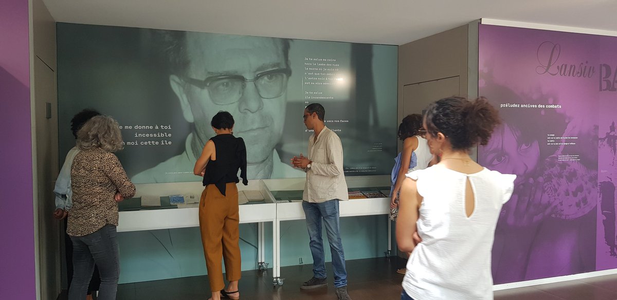 Les bibliothécaires de l'Université de La Réunion ont pu profiter d'une magnifique visite guidée de la Bibliothèque départementale de la Réunion et surtout de la passionnante exposition sur Boris Gamaleya : Magma &amp; météores.

Des partenariats à développer et à élargir !