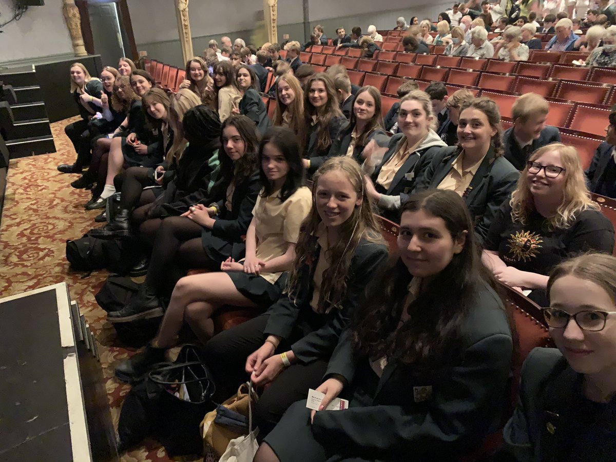 Yesterday our Drama students went to see Private Peaceful at the @Everymanchelt. Sitting on the front two rows, students enjoyed a spectacular and moving performance about WW1. Students were impeccably well behaved and were wonderful ambassadors for the school. Well done all!