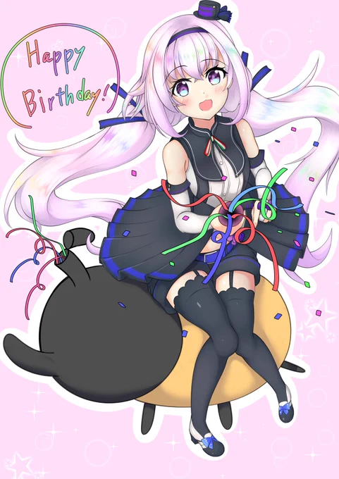 お誕生日おめでとうございます!🎉🐜🎂 #ピノの自由帳 
