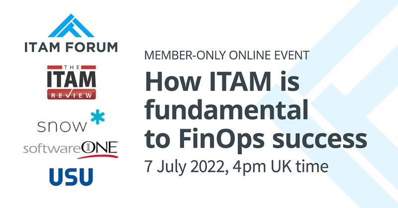 SoftwareONEuk's tweet image. The exclusive #ITAMForum member-only ITAM + FinOps online event  is about to start - today, 4pm UK time. Hurry up, log in for all the details and join us: social.swo.co/WHAr50JNRkP

#ITAM #Webinar @SoftwareONEuk
