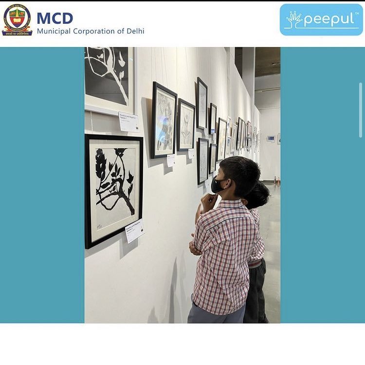 MCDAmarColony's tweet photo. Canvas for a Change- an art exhibition lile no other! https://t.co/DkH64citr3