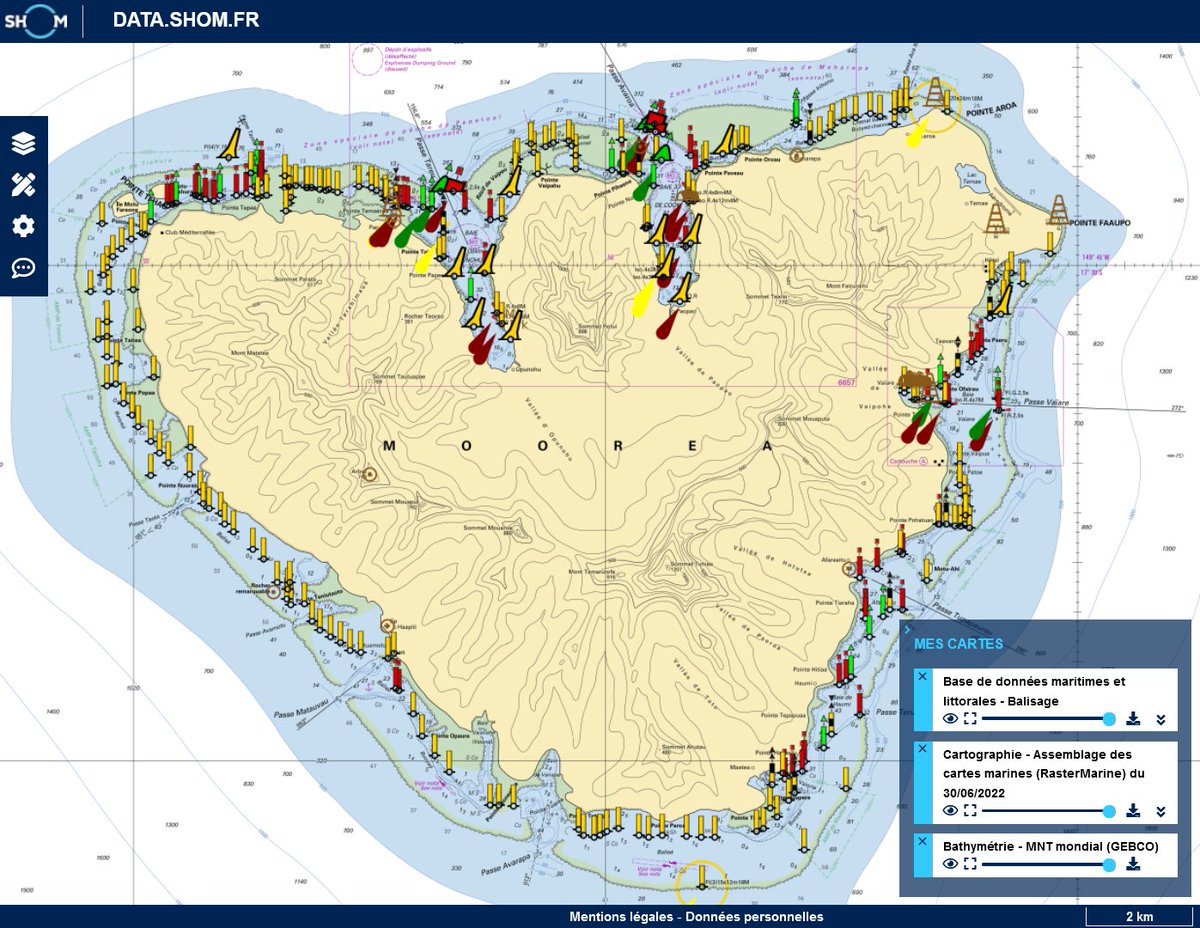 shom_fr's tweet photo. 🆕#Nouveautés
Nouvelle édition enrichie #balisage maritime :
📌+ de 30 000 amers et balises
📌une zone géographique étendue aux territoires ultramarins
#PharesetBalises
Disponible sur https://t.co/8jJ3dPUi2o et https://t.co/1HbphJhYC0
@MerGouv https://t.co/j1NhTOBDV0