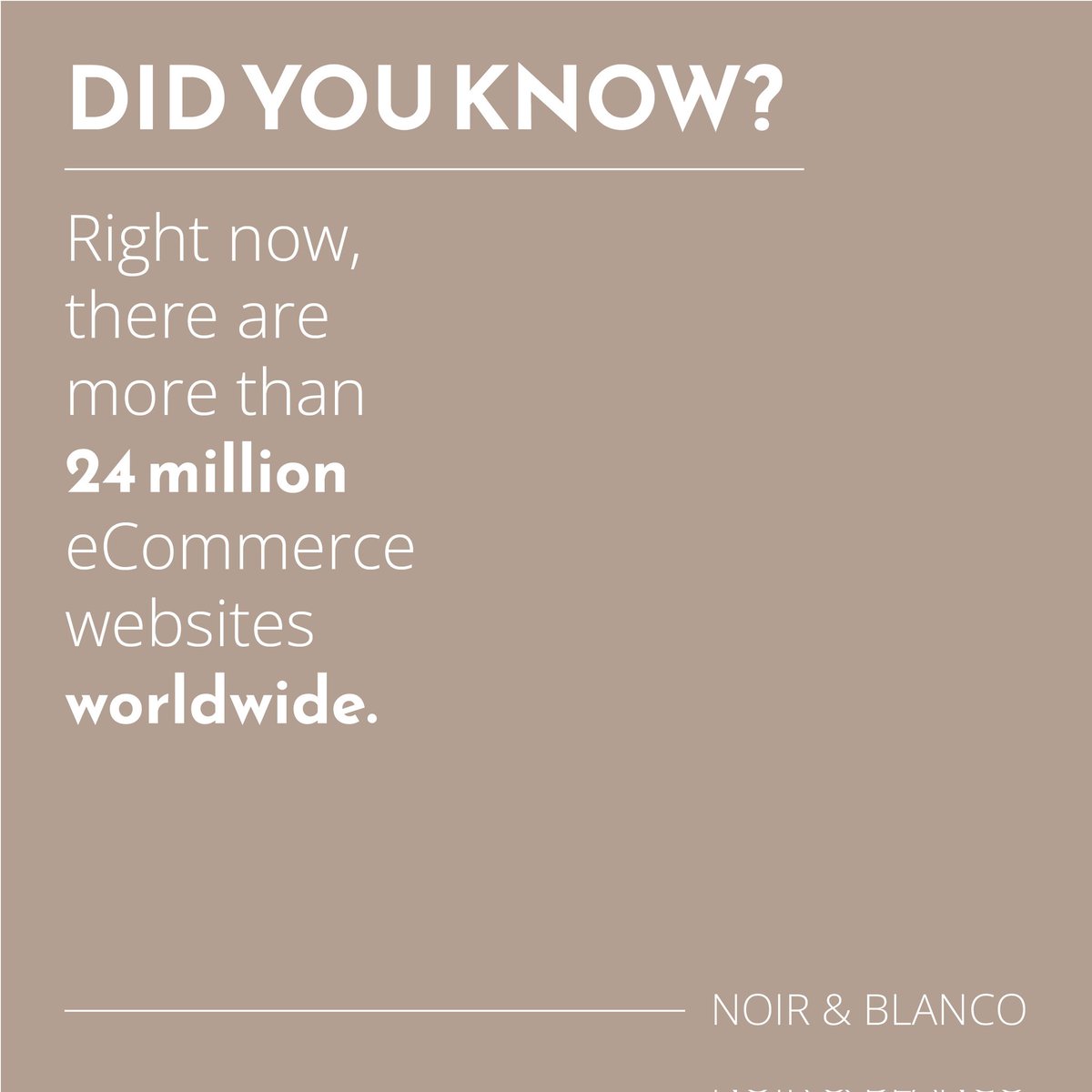 noirandblanco's tweet photo. Want to add up to this massive number? NOIR &amp; BLANCO can help you be a one of a kind ecommerce brand! 

Visit us at https://t.co/73fmRaGhjW to know more!

#shopify #shopifyplus #shopifyagency #shopifyexperts #ecommerce #EcommerceTips https://t.co/9E5CgyquRK