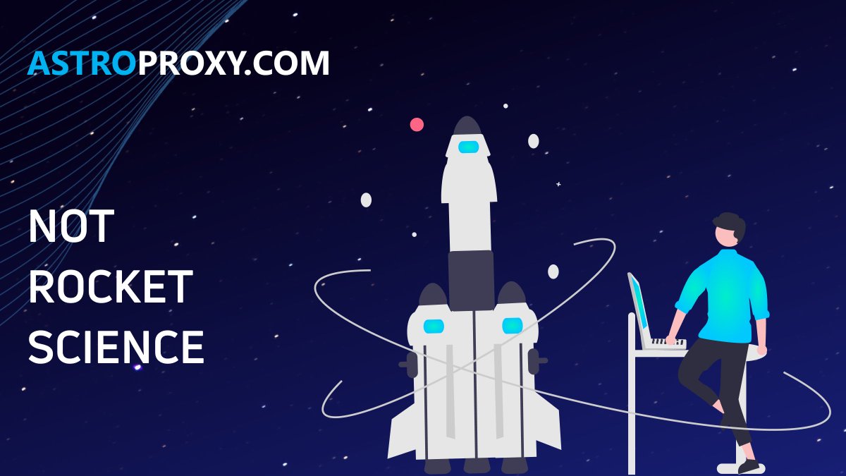 AstroProxyLLC's tweet photo. AstroProxy is trusted and easy-to-use proxy provider.🚀 It’s not rocket science to use our service successfully!😆
Have a free test and join us on https://t.co/HglMDppHyV!
Read more in our blog https://t.co/tP08FyivHm https://t.co/f5ypJu6EXX