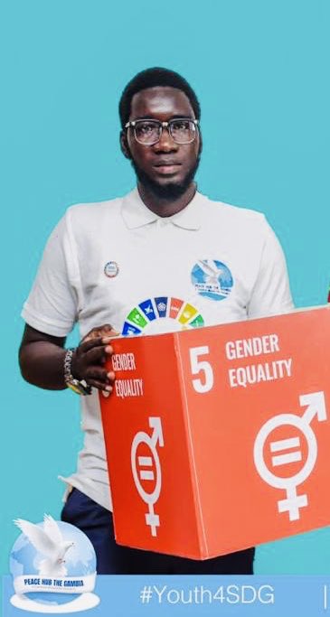 Feeling charged and energized. SDG On The Wheel. Thanks to Peace Hub. Anticipating a successful implementation of our project in Kasewa, NBR. Quality Education for all. #GMBYouth4SDGs #SDGChampion #BeSeenBeHeard @GambiaPeace @nimaLaramaC @lboyjanneh @ami_monic @PaBakary @kemo_boj