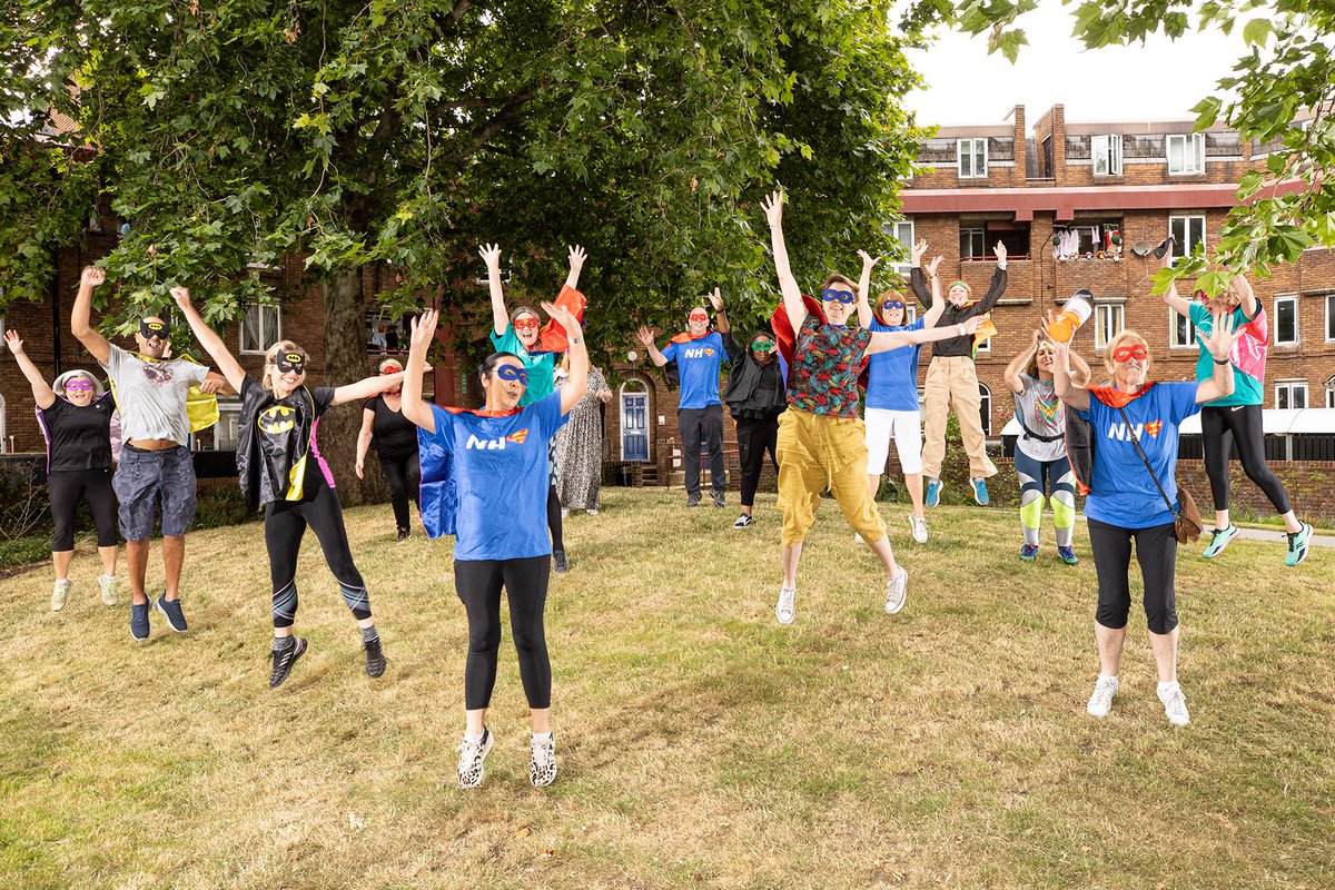 ⚡️Move over #avengers, a new #superhero team is in town! Well done to the <a href="/uclh/">UCLH</a> staff who ran in yesterday's superhero run and helped raise funds for UCLH. 

The team have successfully reached their goal, but you can still show your support &amp; thanks here: justgiving.com/fundraising/sa…