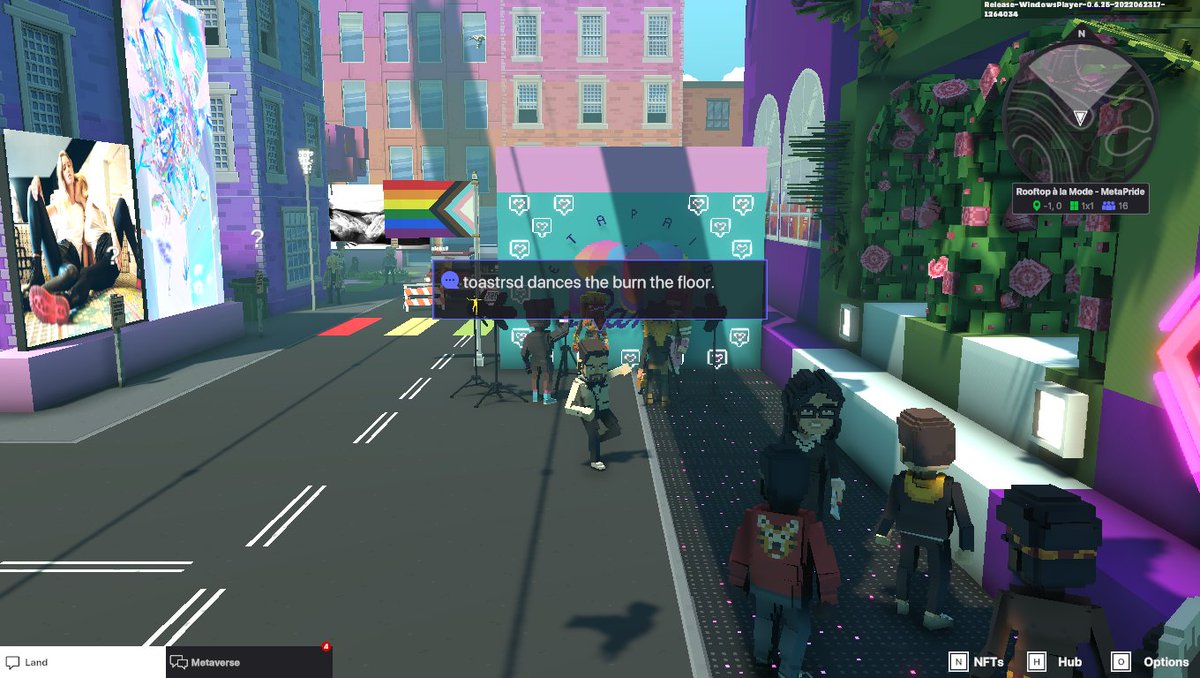 Alisabolibva's tweet photo. @TheSandboxGame @METAPRIDELAND I just participated in the #BelongingWeek contest for a chance to win a Progress Flag NFT! Check out my screenshot below!
👇 https://t.co/YHpoLdrykh