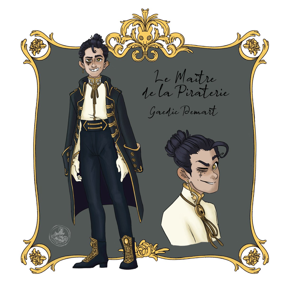 n_nanomy's tweet photo. REPOST LE MANOIR SANS FIN
Le Maître de la Piraterie, Gaédic Demart, un enfant qui a soiffe d'aventure de priate. Un véritable plaisir à créer pour @Manoir_sans_fin, surtout lorsque je me vois à travers la plus part de ses phrases et actions. Quel imbécile !
#art #lmsf #repost https://t.co/RDNH0s44PD