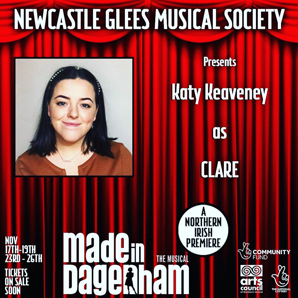 emanugg's tweet image. MEET……. 🌟CLARE: KATY KEAVENEY🌟

Katy has been a member of Newcastle Glees since the age of 9 and grew up surrounded by music and amazing talent her whole life. 
Katy is so proud to call the Newcastle Glees society her family and is excited to be part of this amazing show!