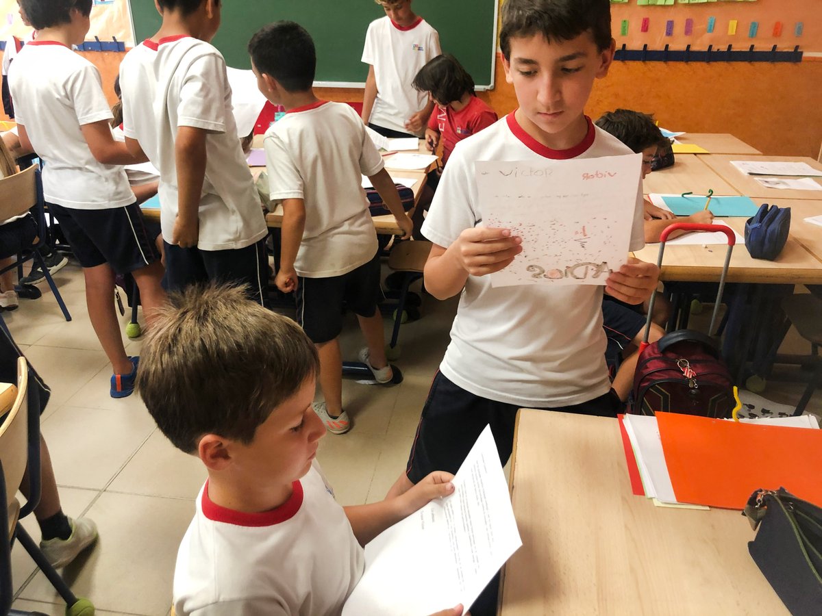 ColegioGaudem's tweet photo. Los estudiantes de 3º y 5º de #Primaria cerraron el curso con divertidas actividades TEI sobre la resolución de conflictos y un intercambio de cartas de despedida 😊

#ColegioGaudem > #UnProyectoSingular en #Madrid #Barajas #ComunidadSorda #LenguaDeSignos https://t.co/mxC2YtoXbU