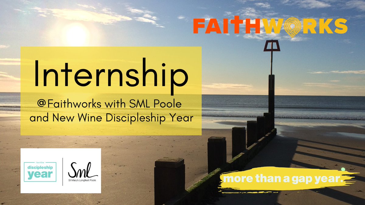 FaithworksDRST's tweet photo. We're delighted to partner with @SMLPoole for the @NewWineEngland Discipleship Year 2022/23, a gap year with a difference! Journey with us helping people in crisis get back to a place of hope. Head over to https://t.co/ocHWJ11P6d to apply.
#NWDY #Internship #BCP @DioSalisbury https://t.co/MR3VgYVltg