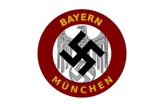 JaouAbd's tweet photo. @Sarasamu18 1935 -1945 bayern logo https://t.co/xKEXQOmQR1