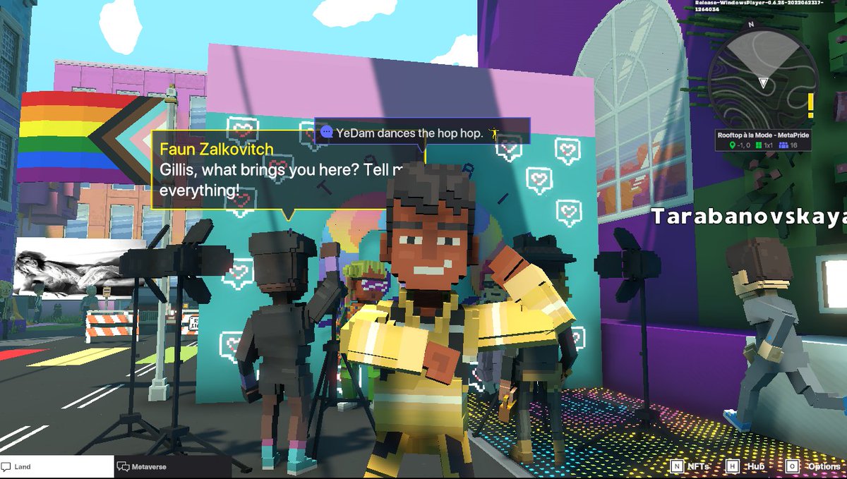 TonyYedam's tweet photo. @TheSandboxGame @METAPRIDELAND I just participated in the #BelongingWeek contest for a chance to win a Progress Flag NFT! Check out my screenshot below!
👇 https://t.co/LMNwfkluNU