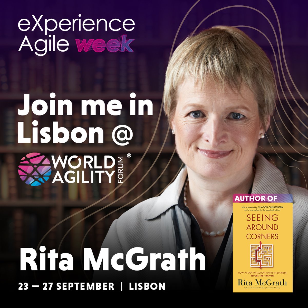 experienceagile's tweet image. World Agility Forum 23-27 September
Agile Leadership for the Digital Age
This conference is about experiencing what it&apos;s like to run a digital age with executives who are making it happen
lnkd.in/eXzRvKmz
#experienceagile #xaweek22 #waforum22 #ahfactors22